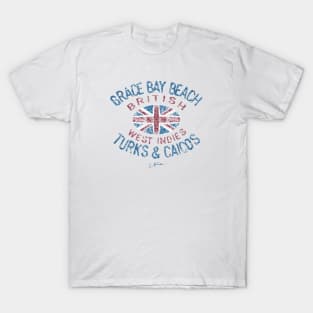 Grace Bay Beach, Turks & Caicos Islands, British West Indies T-Shirt